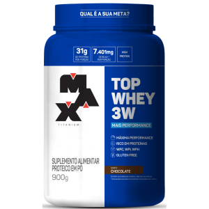MAX TITANIUM Protein Pulver Top Whey 3W + Performance...